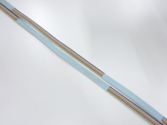 アンティーク　正絹　帯留め用　手組三分紐